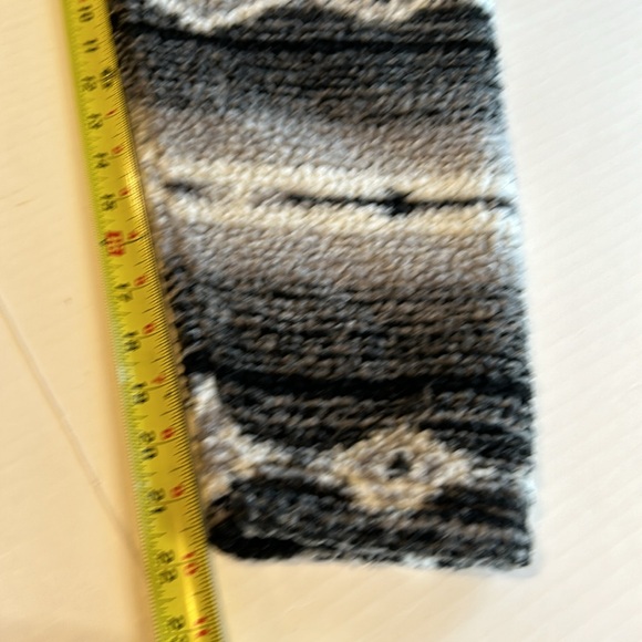 Wrangler Men’s Lined Western Sherpa Heavyweight Black/Cream Pullover. Size Large - Picture 13 of 13